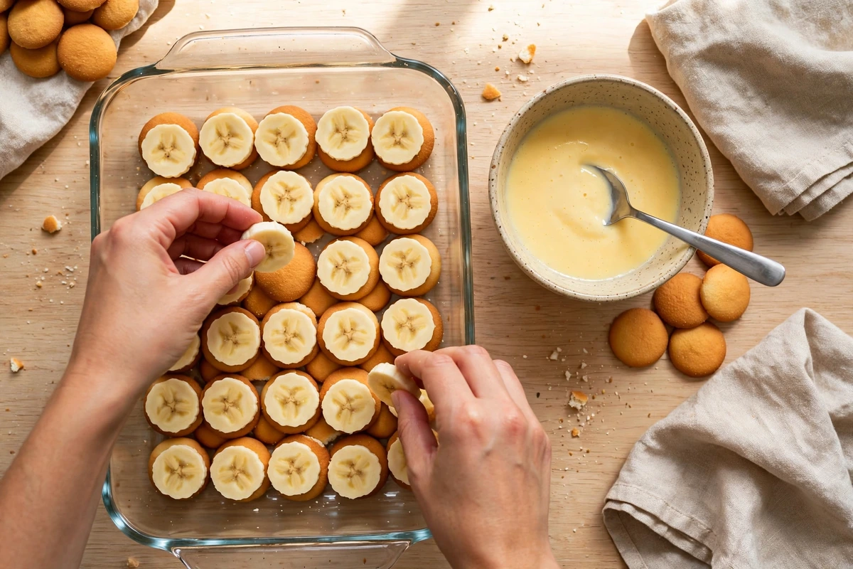 Classic Banana Pudding Recipe step and detail photo 4