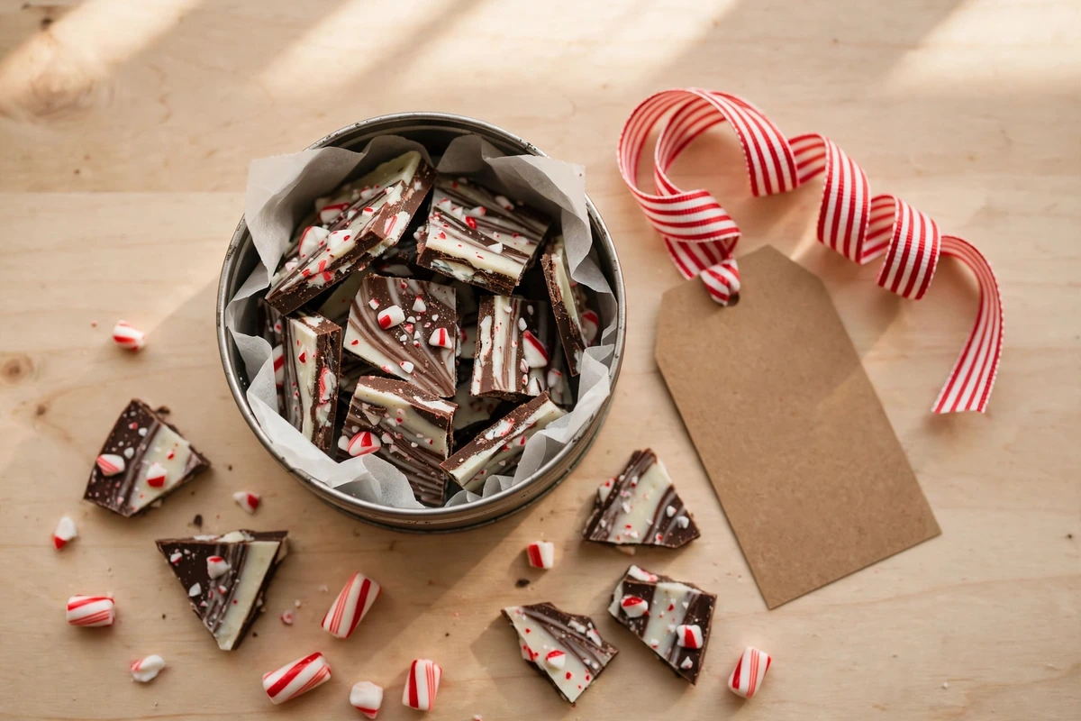 Easy Peppermint Bark Recipe step and detail photo 5