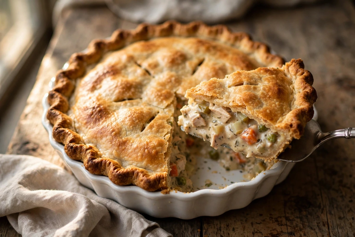 Homemade Chicken Pot Pie Recipe